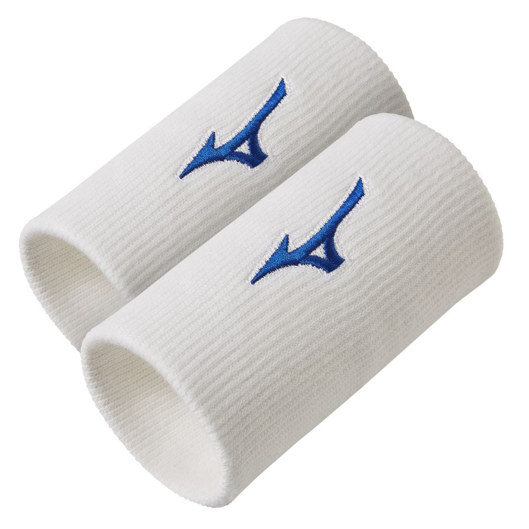 Mizuno Wristband Long (2-pack, White) padellife