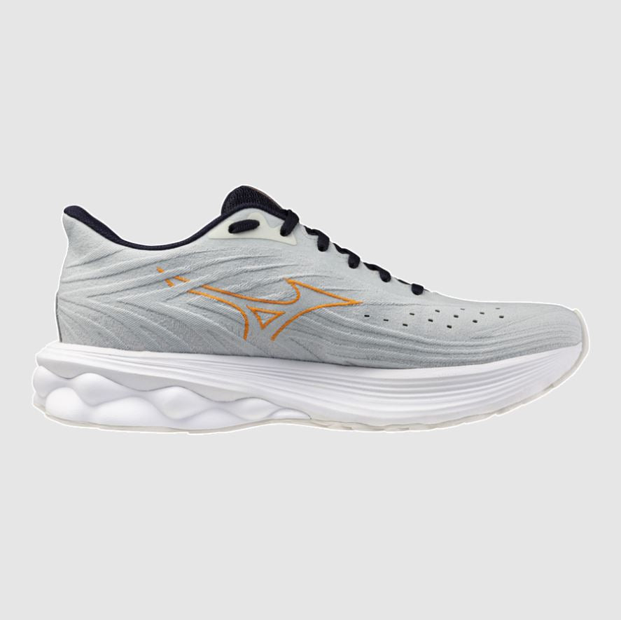 Mizuno Wave Skyrise 6 (M) Running Shoes (Mercury/Tangelo/Nimbus Cloud)