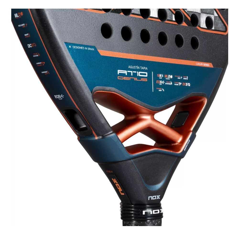 Nox AT10 Genius Attack 18K Alum 2025 Padel Racket — Mypadellife.com
