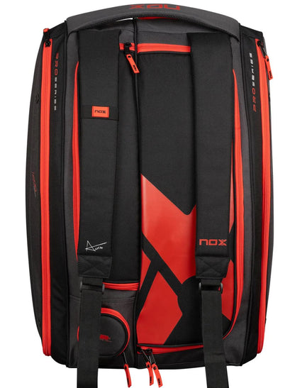 Nox AT10 XXL Padel Bag (Black/Red) - Mypadellife.com