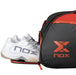 Nox Luxury Open Series Padel Bag (Black/Red) - Mypadellife.com