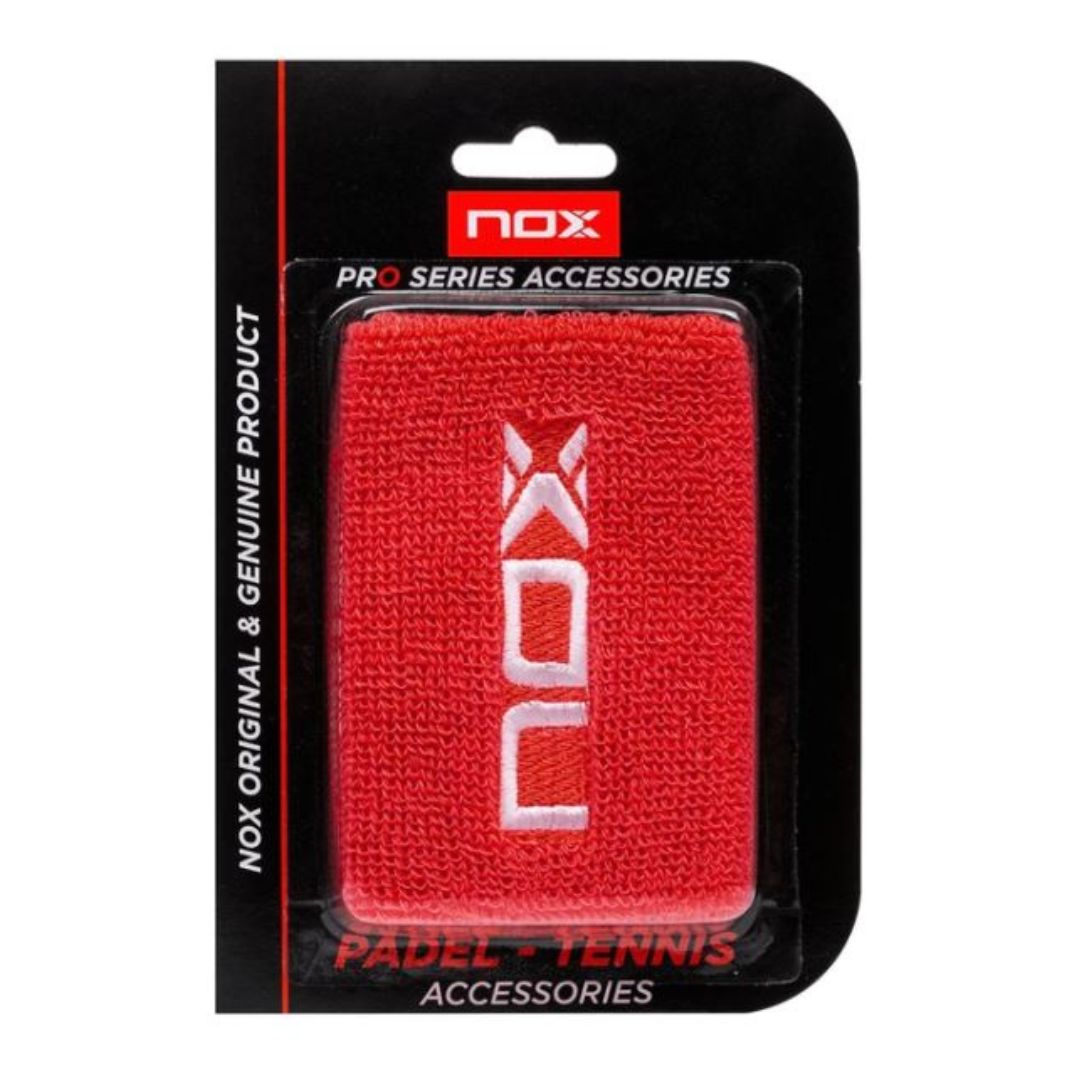 Nox Wristband 2-pack (Red) padellife