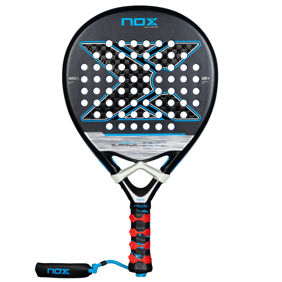 Nox Quantum 12K Cobalt Padel Racket