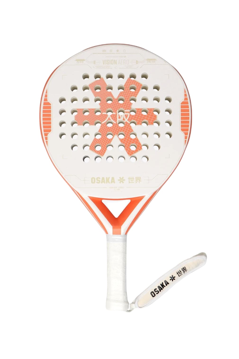 osaka vision aero control padel racket - mypadellife.com