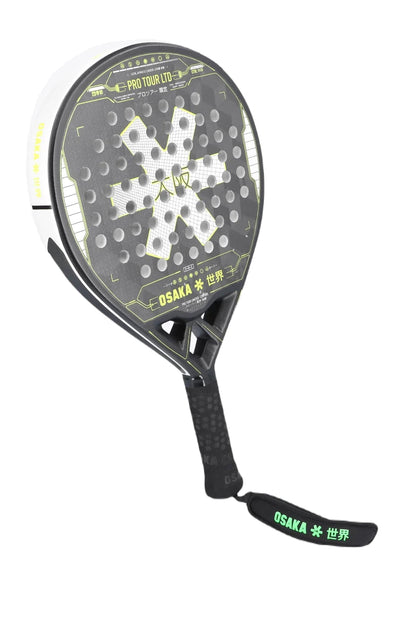 Osaka Pro Tour LTD Control 2023 Padel Racket (Grey/Lime)