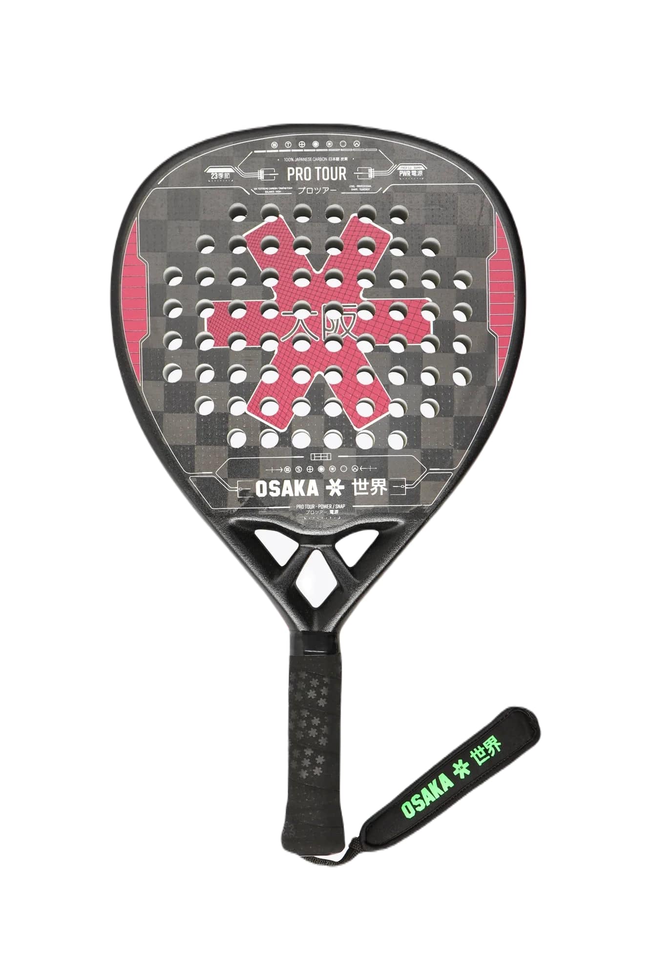 Osaka Pro Tour Power Snap 2023 Padel Racket - Mypadellife.com