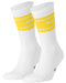 Osaka Socks 2-pack (White/Yellow) - Mypadellife.com