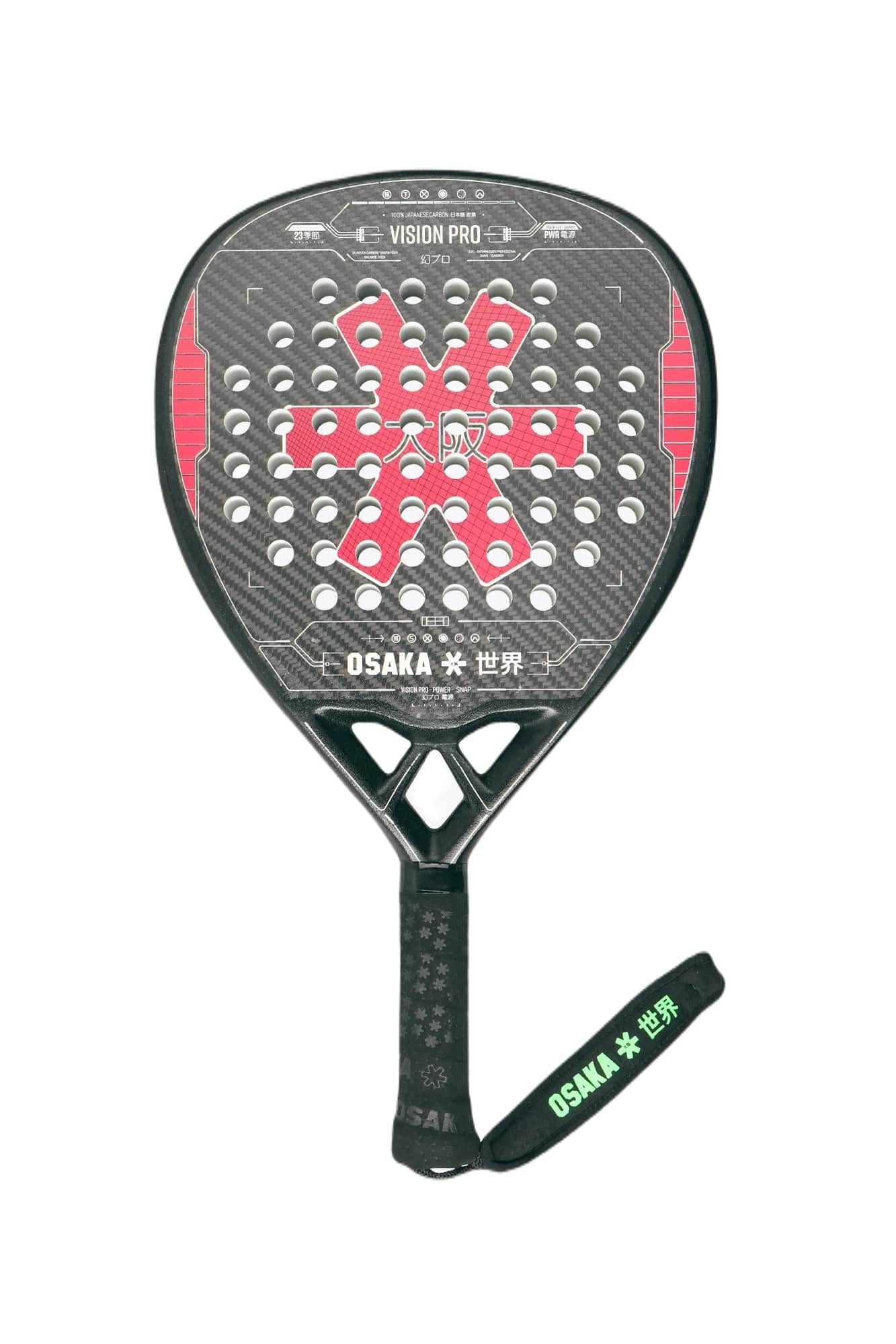 Osaka Vision Pro Power Snap 2023 Padel Racket - Mypadellife.com