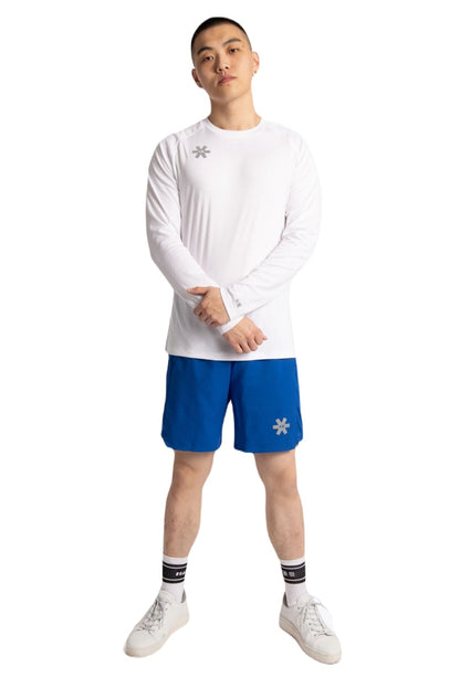 Osaka Men's Training Tee Long Sleeve (White) - Mypadellife.com