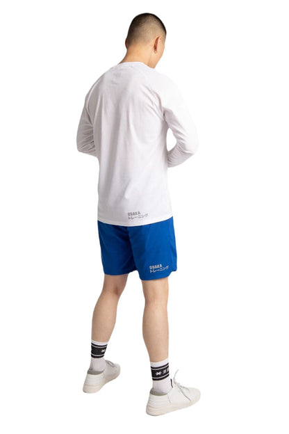 Osaka Men's Training Tee Long Sleeve (White) - Mypadellife.com