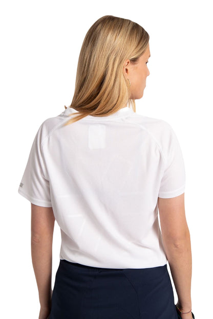 Osaka Women's Training Tee (White) - Mypadellife.com