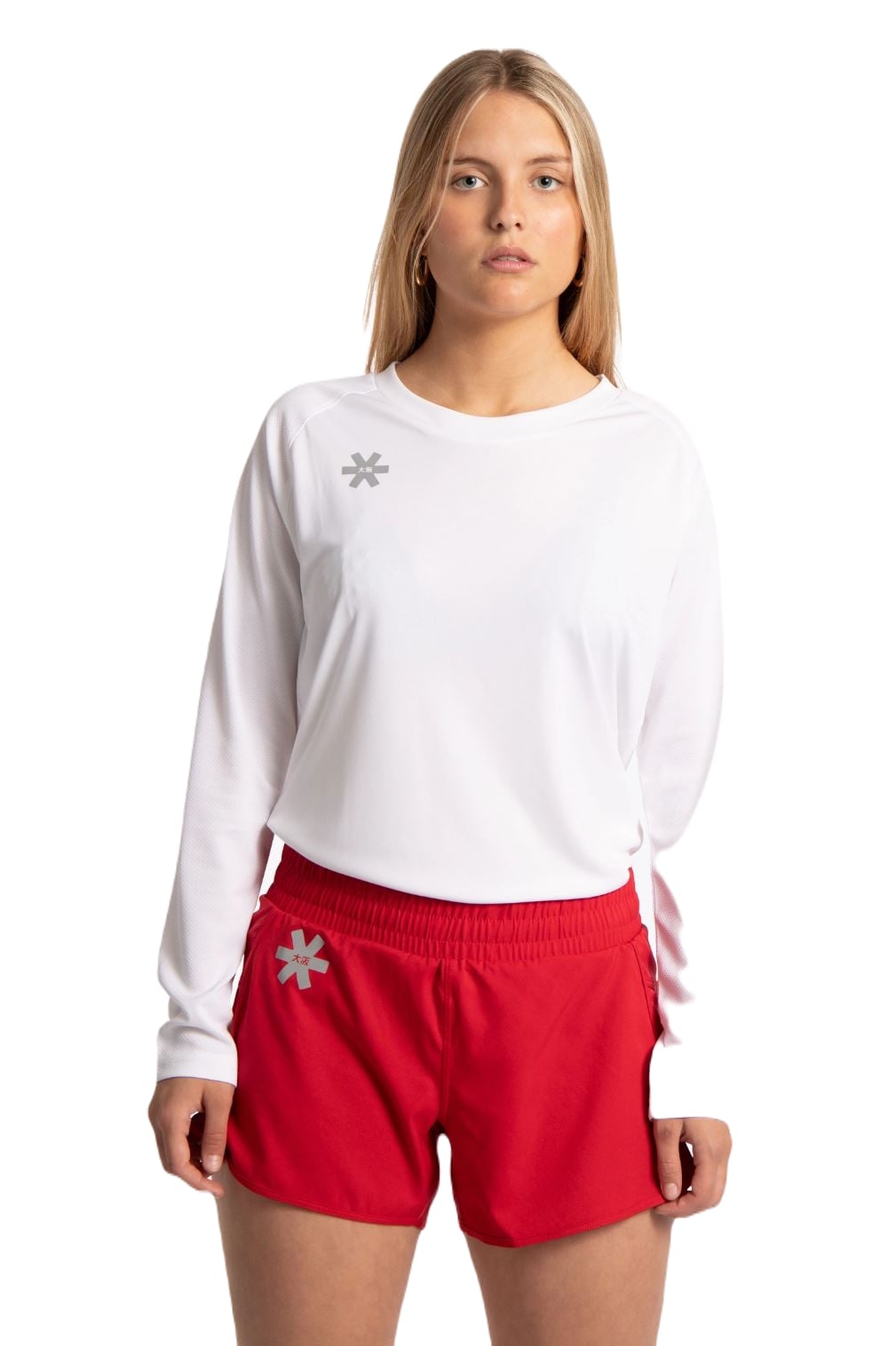 Osaka Women's Training Tee Long Sleeve (White) - Mypadellife.com