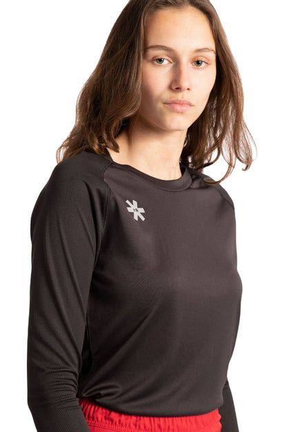 Osaka Women's Training Tee Long Sleeve (Black) - Mypadellife.com