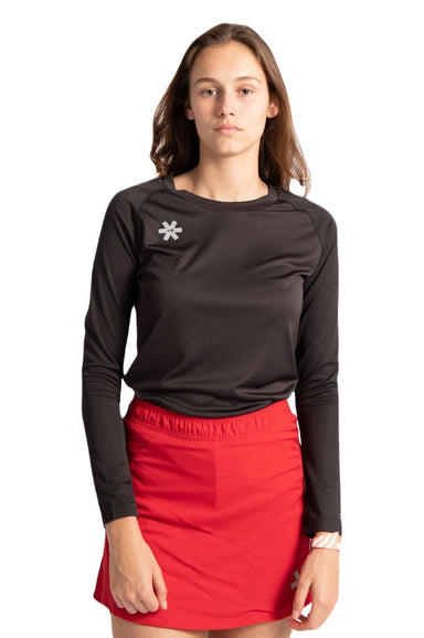 Osaka Women's Training Tee Long Sleeve (Black) - Mypadellife.com