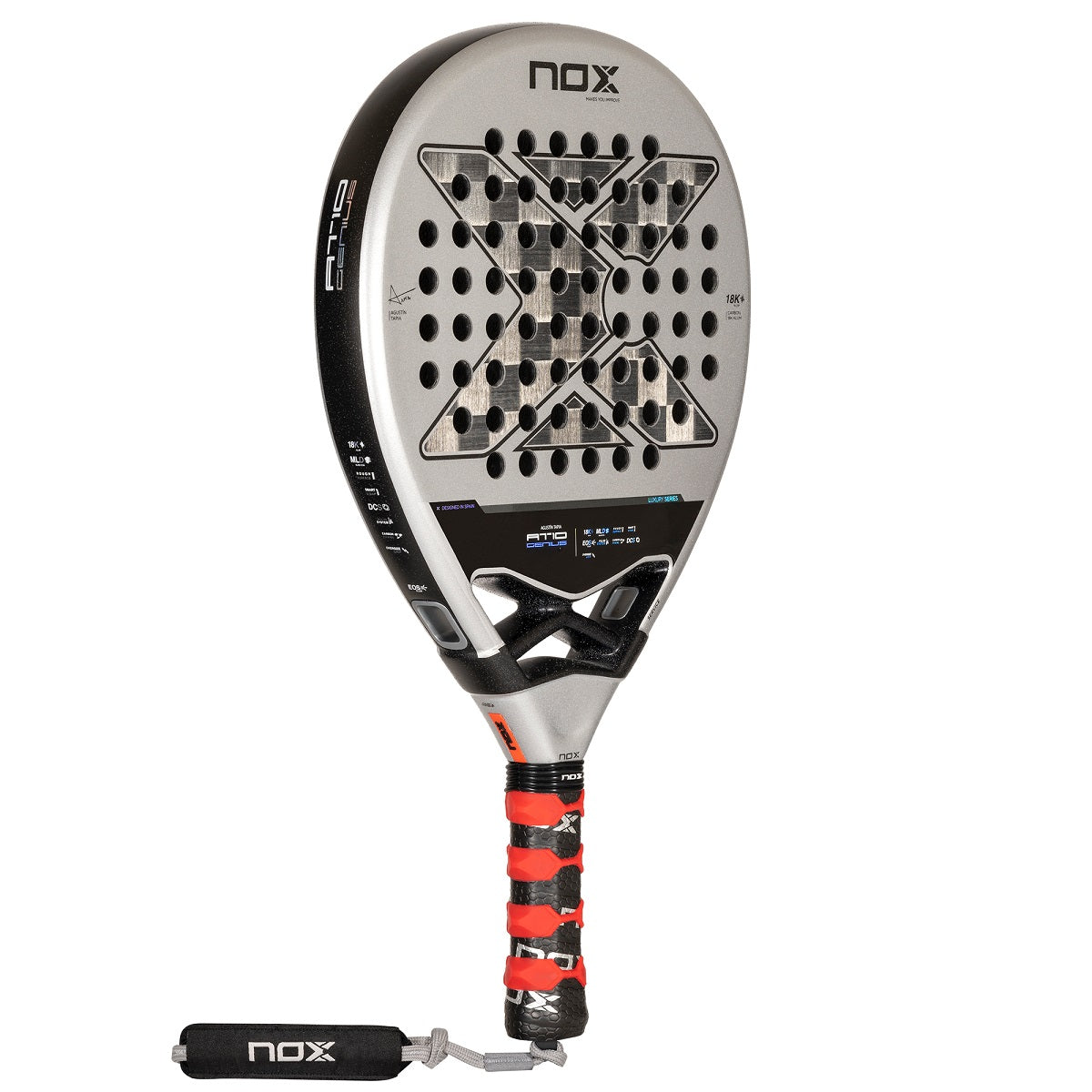 Nox AT Genius 18K Luxury By Agustin Tapia 2024 Padel Racket