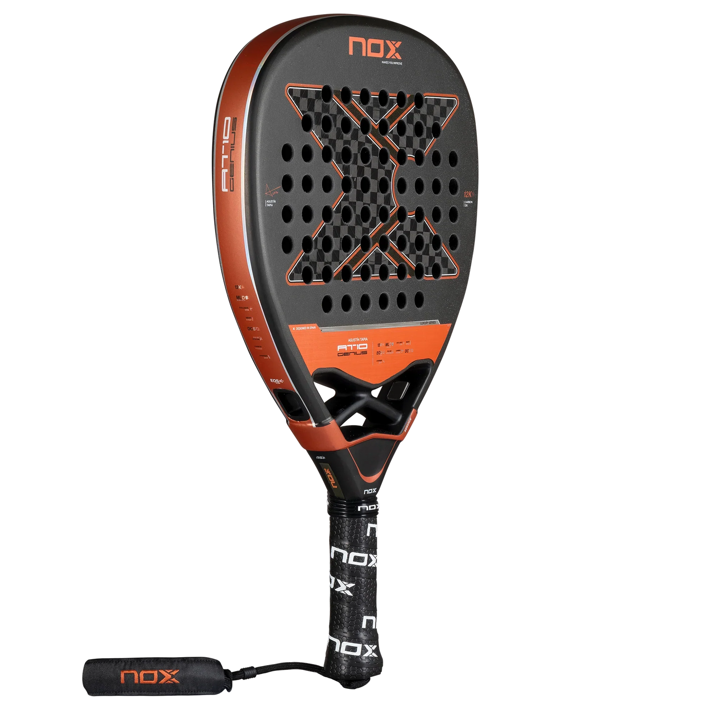 NOX AT10 Genius Attack 12K 2025 Padel bat - Padellife.dk