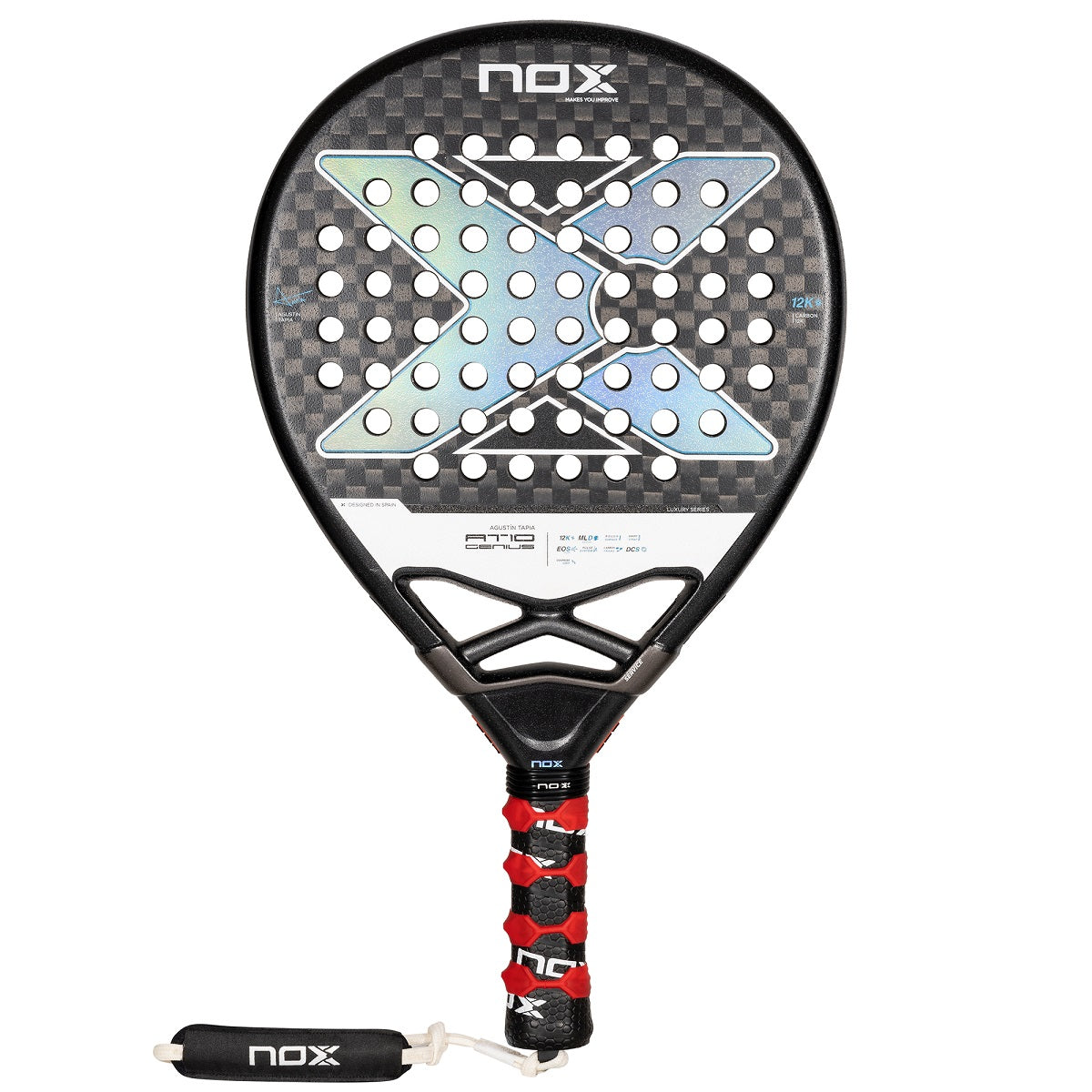 Nox AT10 Genius 12K Luxury By Agustin Tapia 2024 Padelschläger