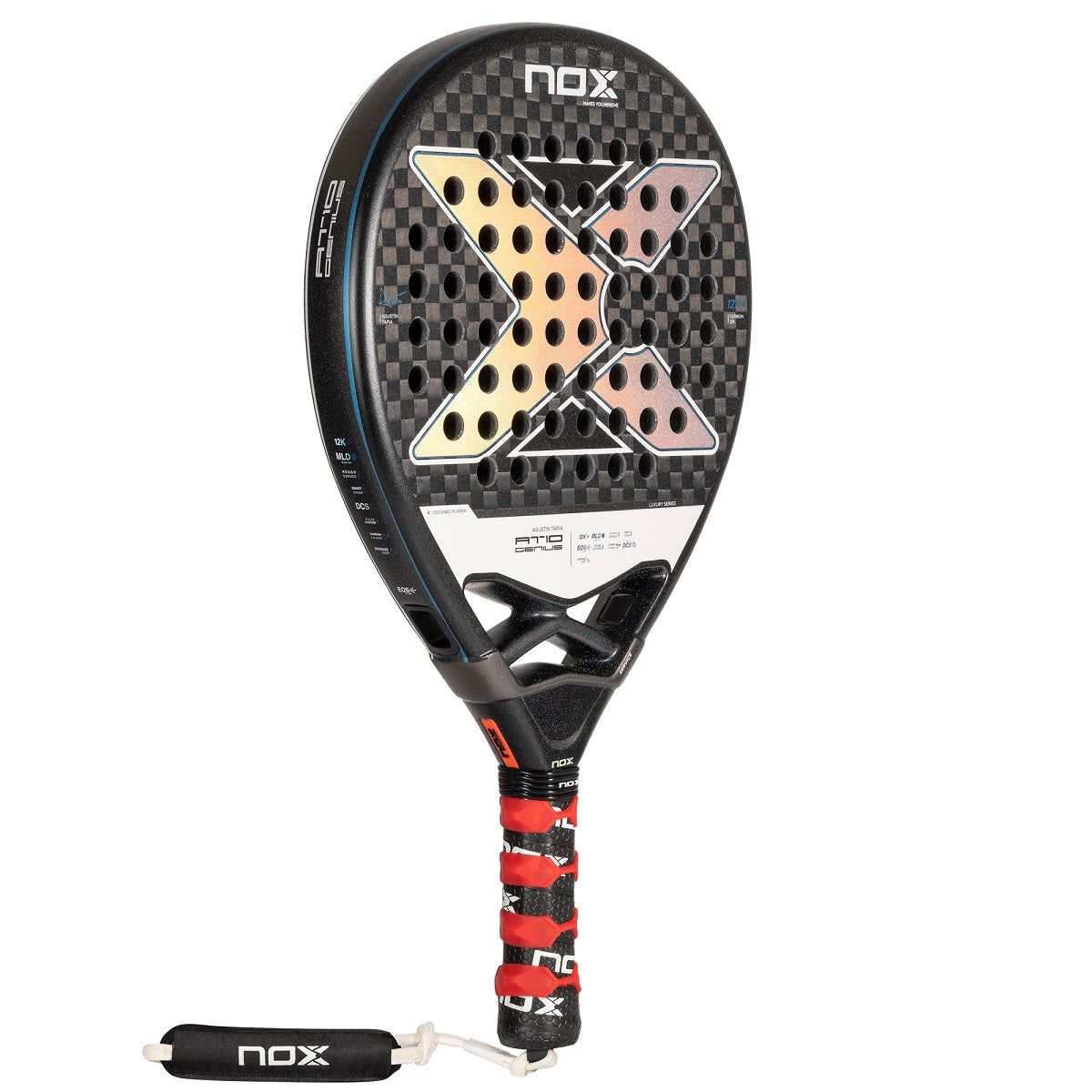 Nox AT10 Genius 12K Luxury By Agustin Tapia 2024 Padelschläger