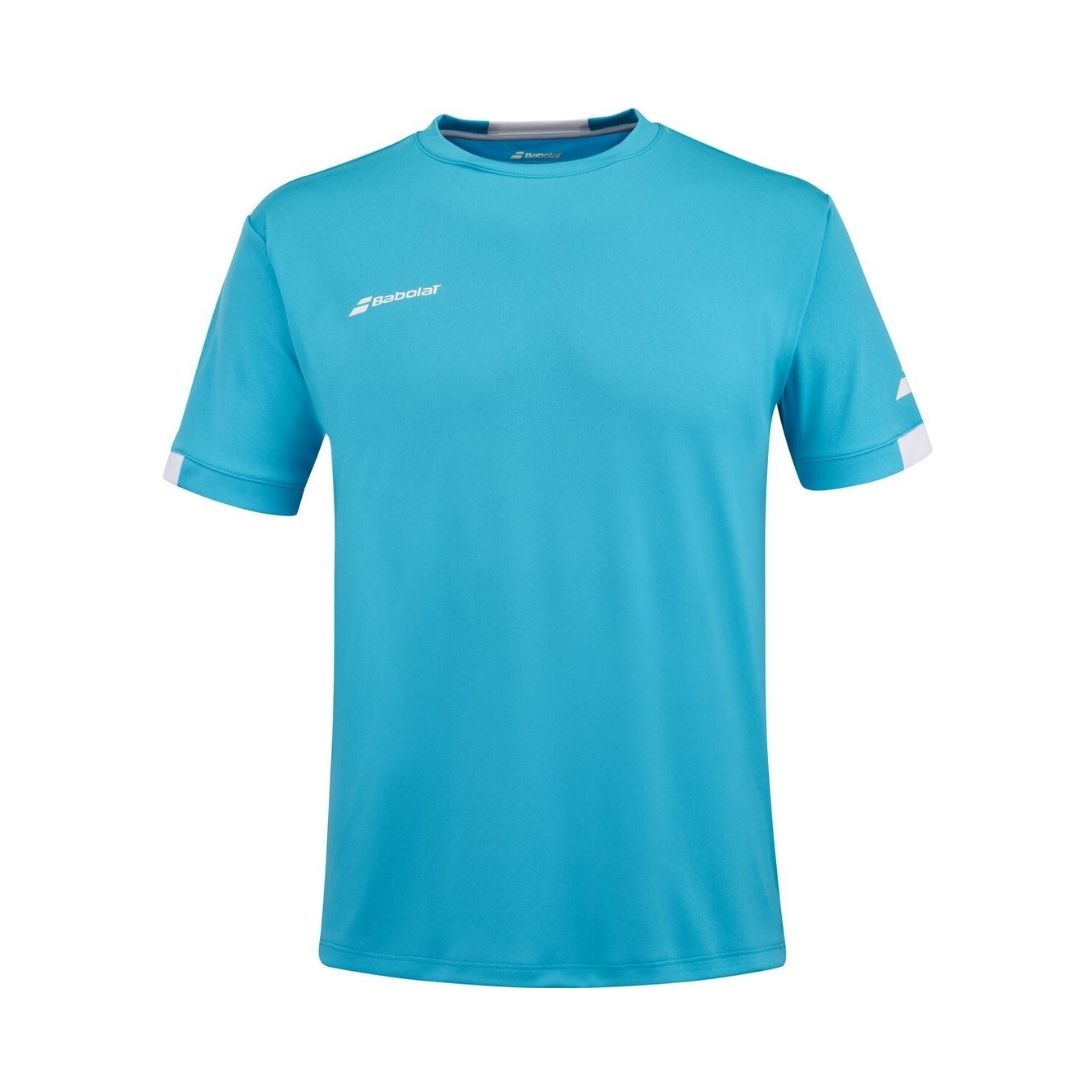 Babolat Play Crew Neck Tee (Cyan Blue)