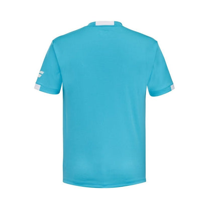 Babolat Play Crew Neck Tee (Cyan Blue)