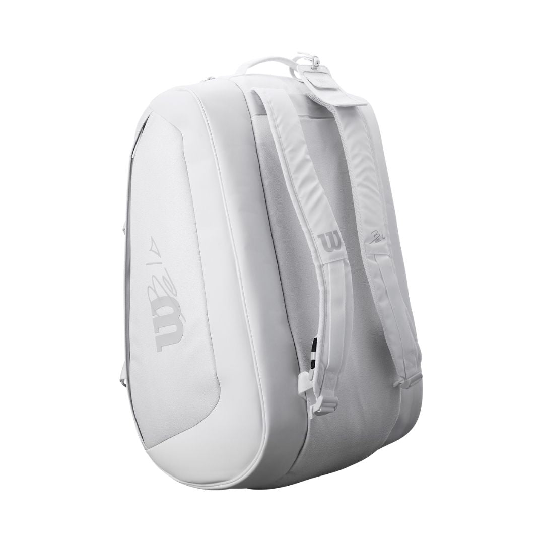 Wilson Bela Super Tour Padel Bag (White)