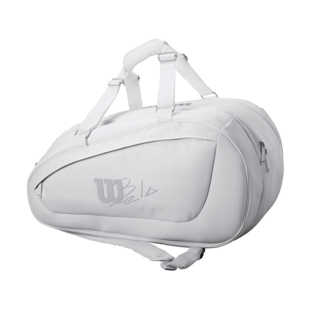 Wilson Bela Super Tour Padel Bag (White)