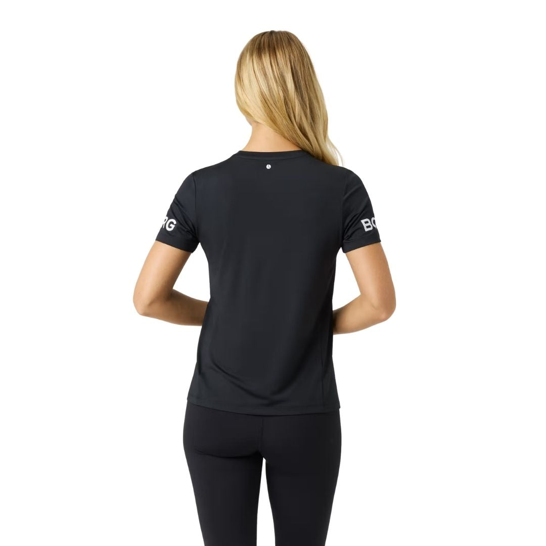 Björn Borg T-shirt Women (Black Beauty)