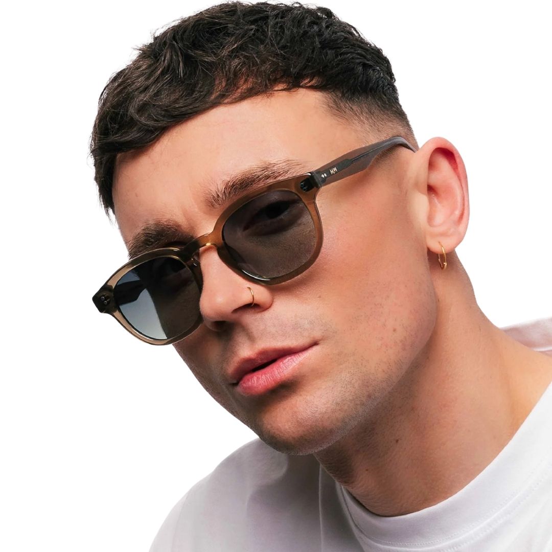MessyWeekend Bille Sunglasses (Bottle Green)