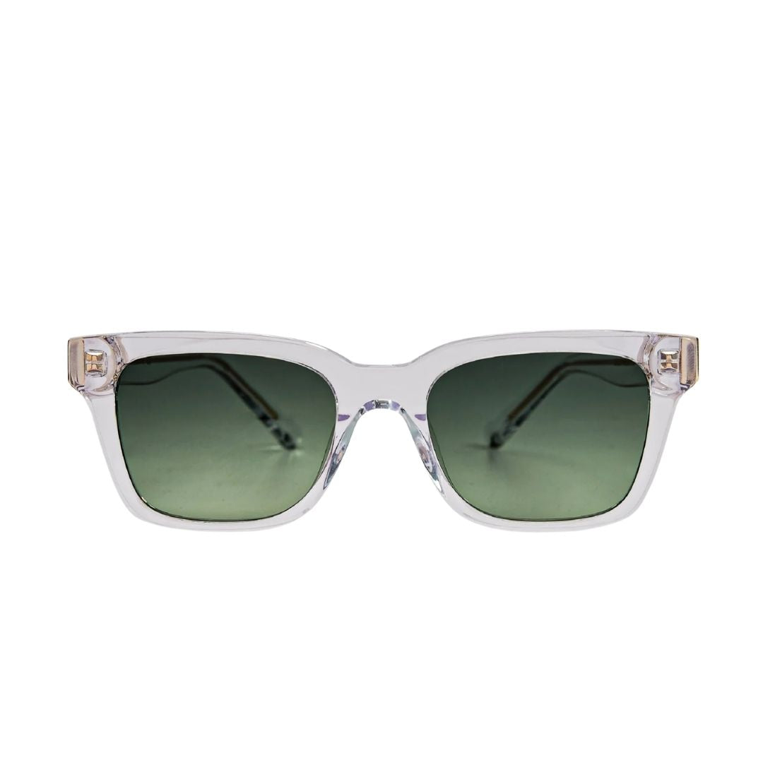 MessyWeekend Dean Sunglasses (Crystal Green)