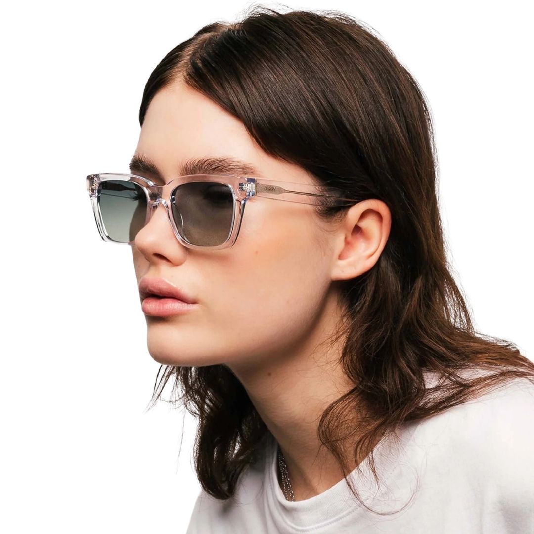 MessyWeekend Dean Sunglasses (Crystal Green)