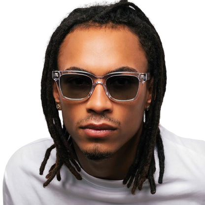 MessyWeekend Dean Sunglasses (Crystal Green)