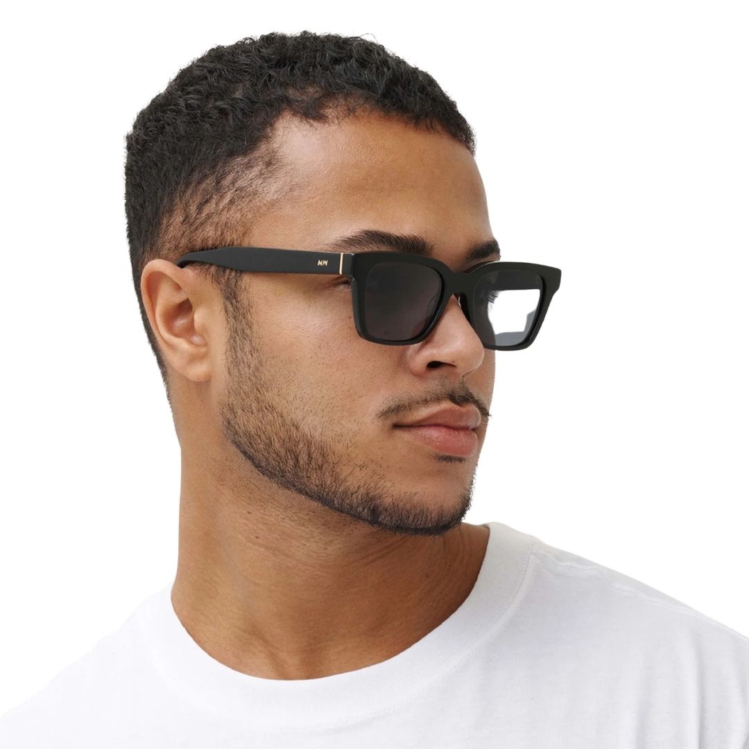 MessyWeekend Dean Sunglasses (Black Grey)