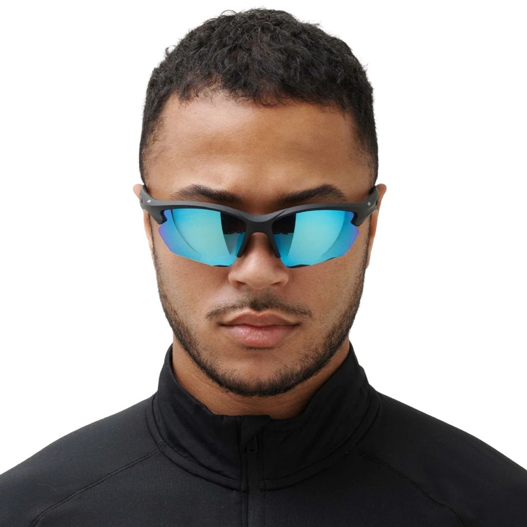 MessyWeekend Rate Sunglasses (Black Blue)