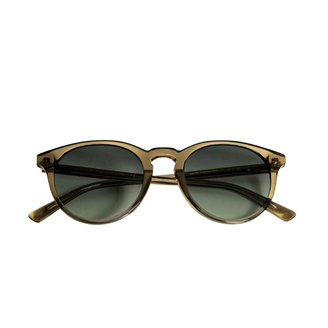 MessyWeekend New Depp Sunglasses (Bottle Green)