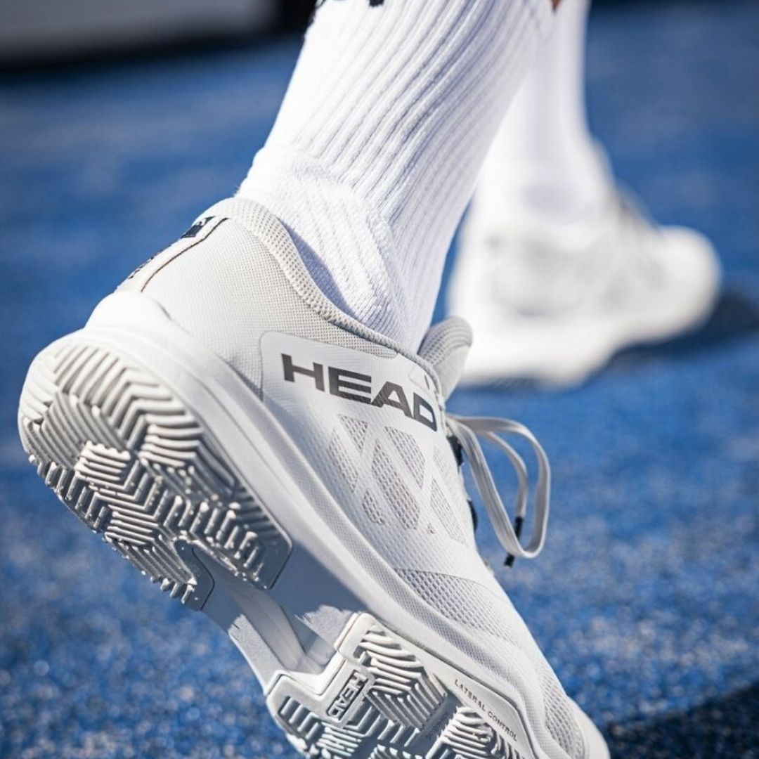 Head Motion Team 1.5 Padel Shoes (White/Black/Blue)