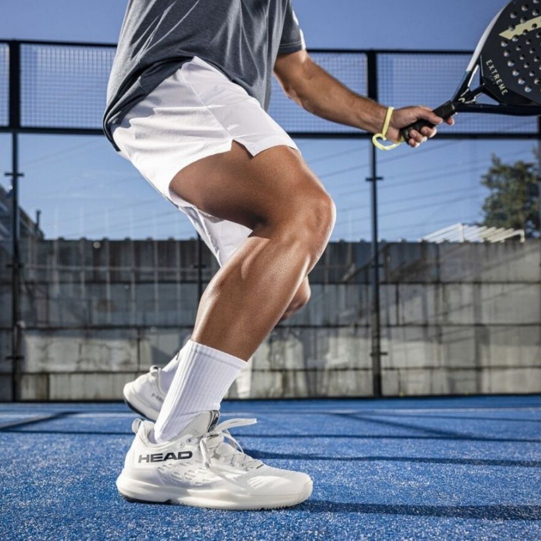 Head Motion Pro 1.5 Padel Shoes (White/Black/Blue)