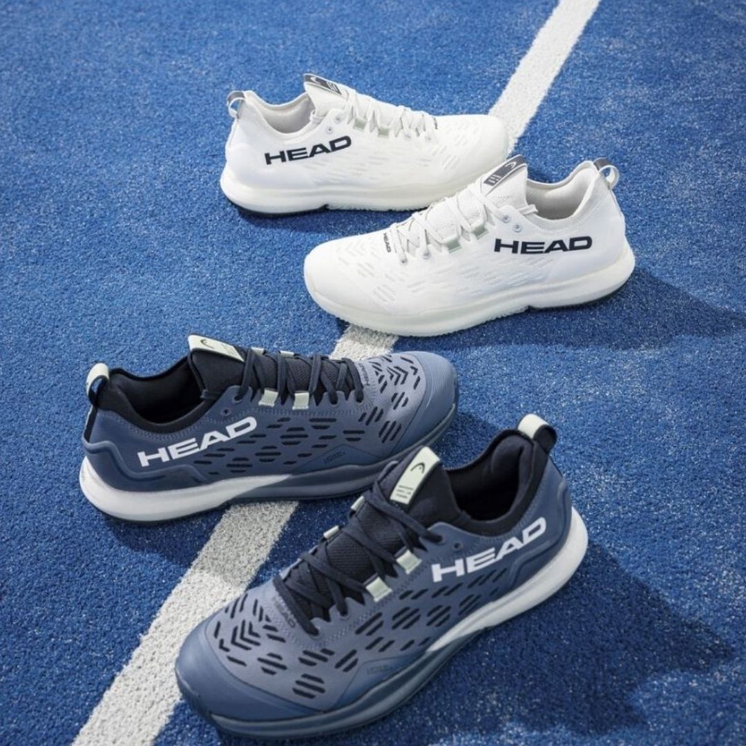 Head Motion Pro 1.5 Padel Shoes (White/Black/Blue)