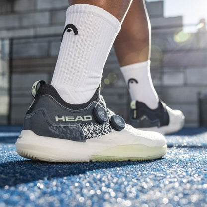 Head Motion Pro 1.5 BOA Padel Shoes (White/Black/Blue)