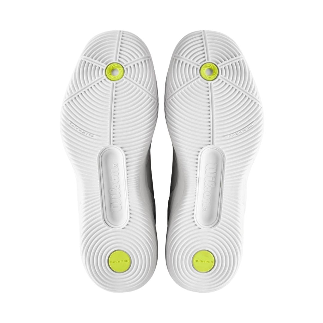 Wilson Rush Pro 5 Padel Shoes (White/White/White)