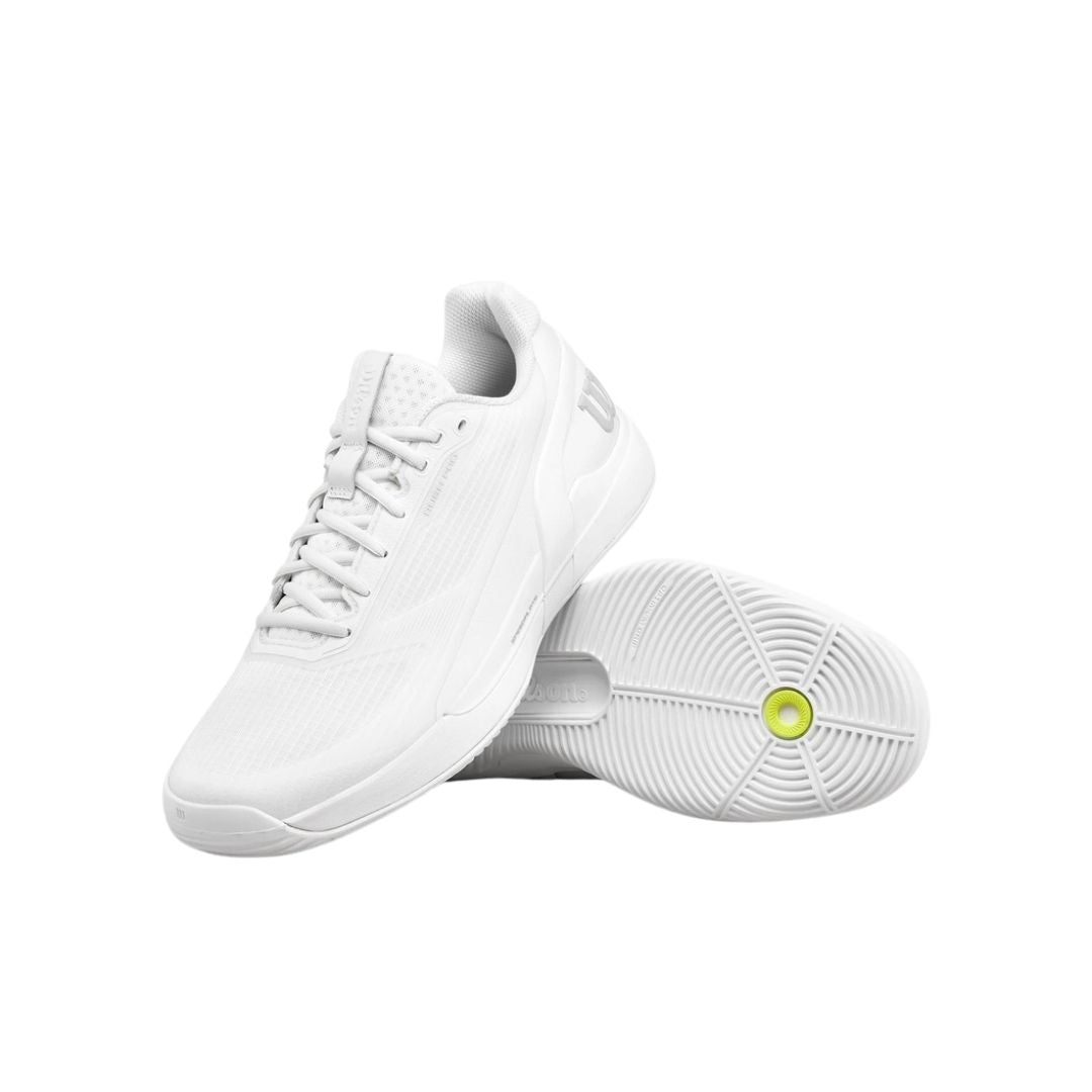 Wilson Rush Pro 5 Padel Shoes (White/White/White)