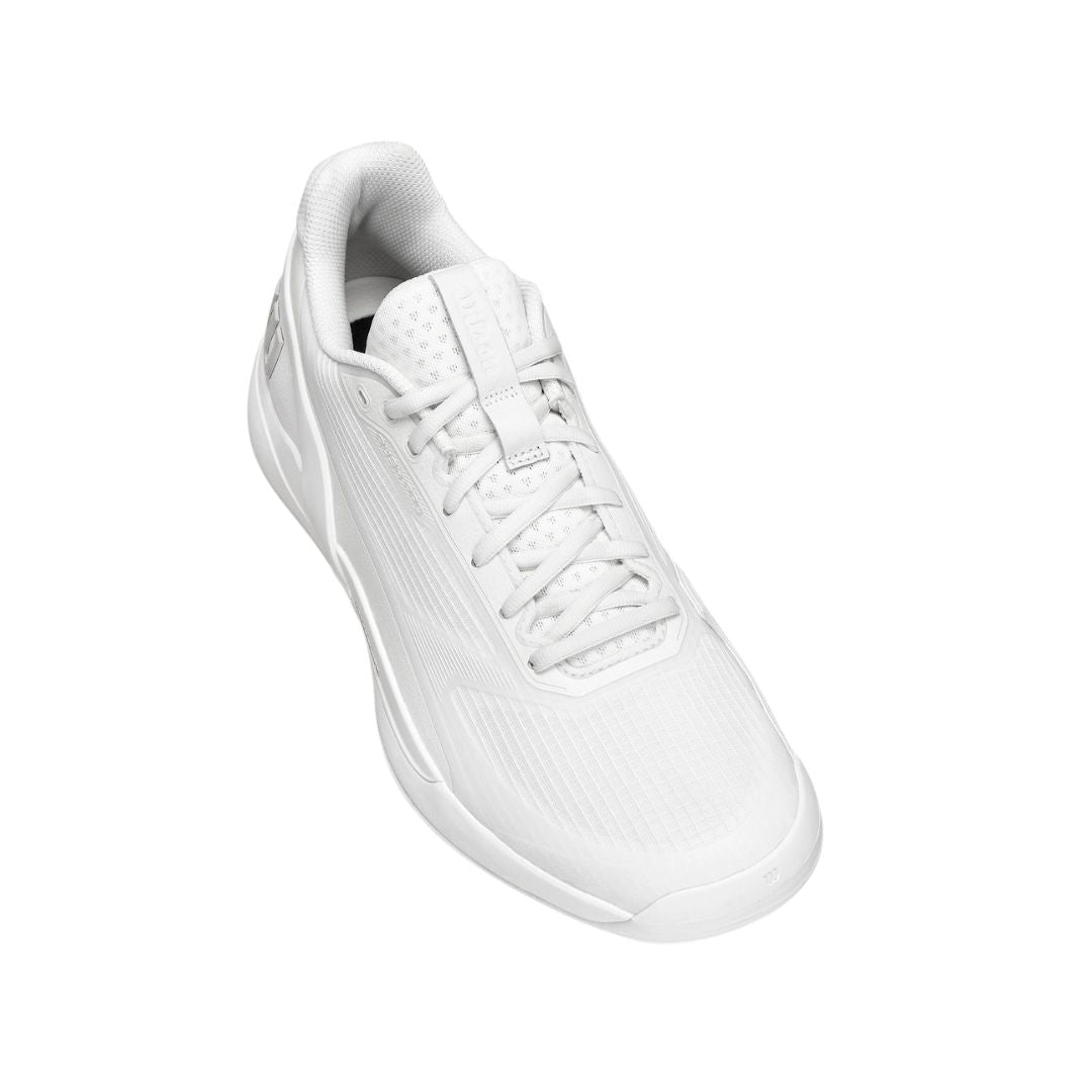 Wilson Rush Pro 5 Padel Shoes (White/White/White)