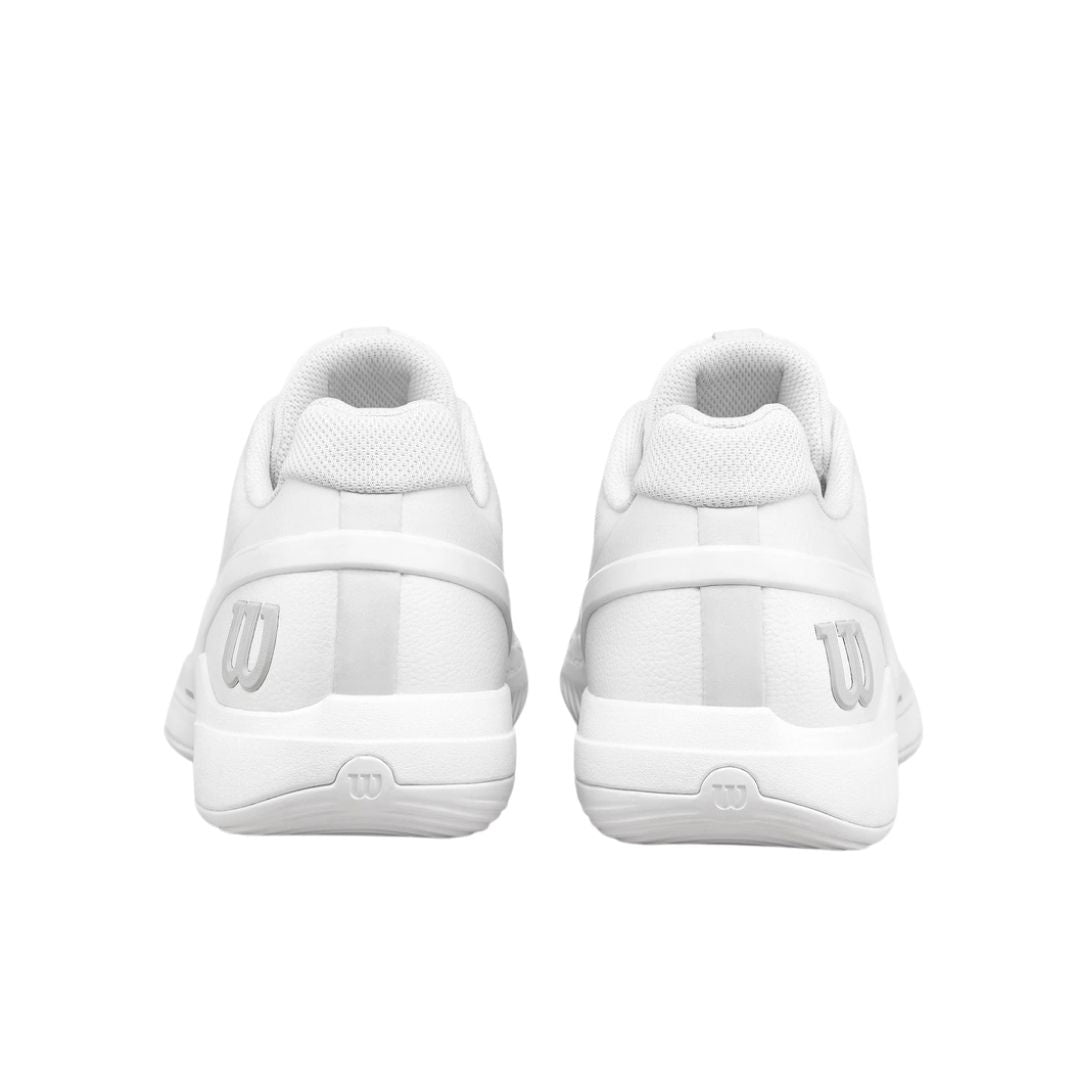 Wilson Rush Pro 5 Padel Shoes (White/White/White)
