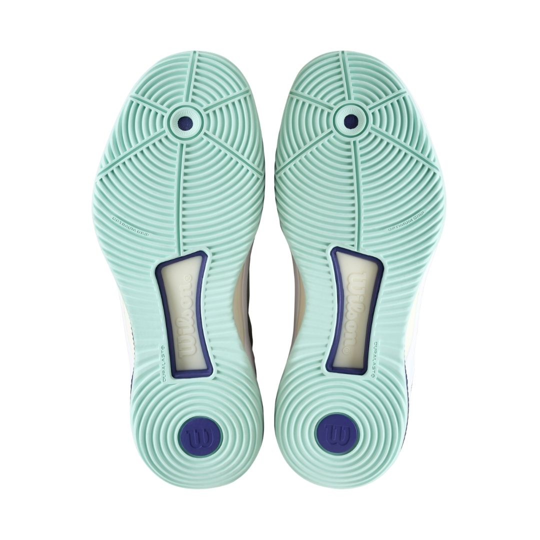 Wilson Intrigue Tour Women Padel Shoes (White/Bay/Skipper Blue)