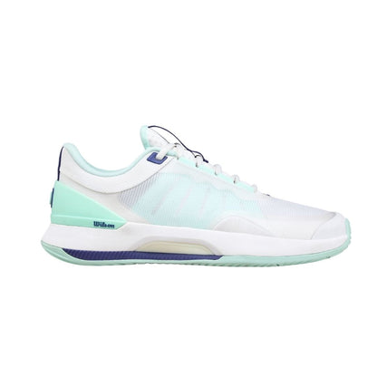 Wilson Intrigue Tour Women Padel Shoes (White/Bay/Skipper Blue)