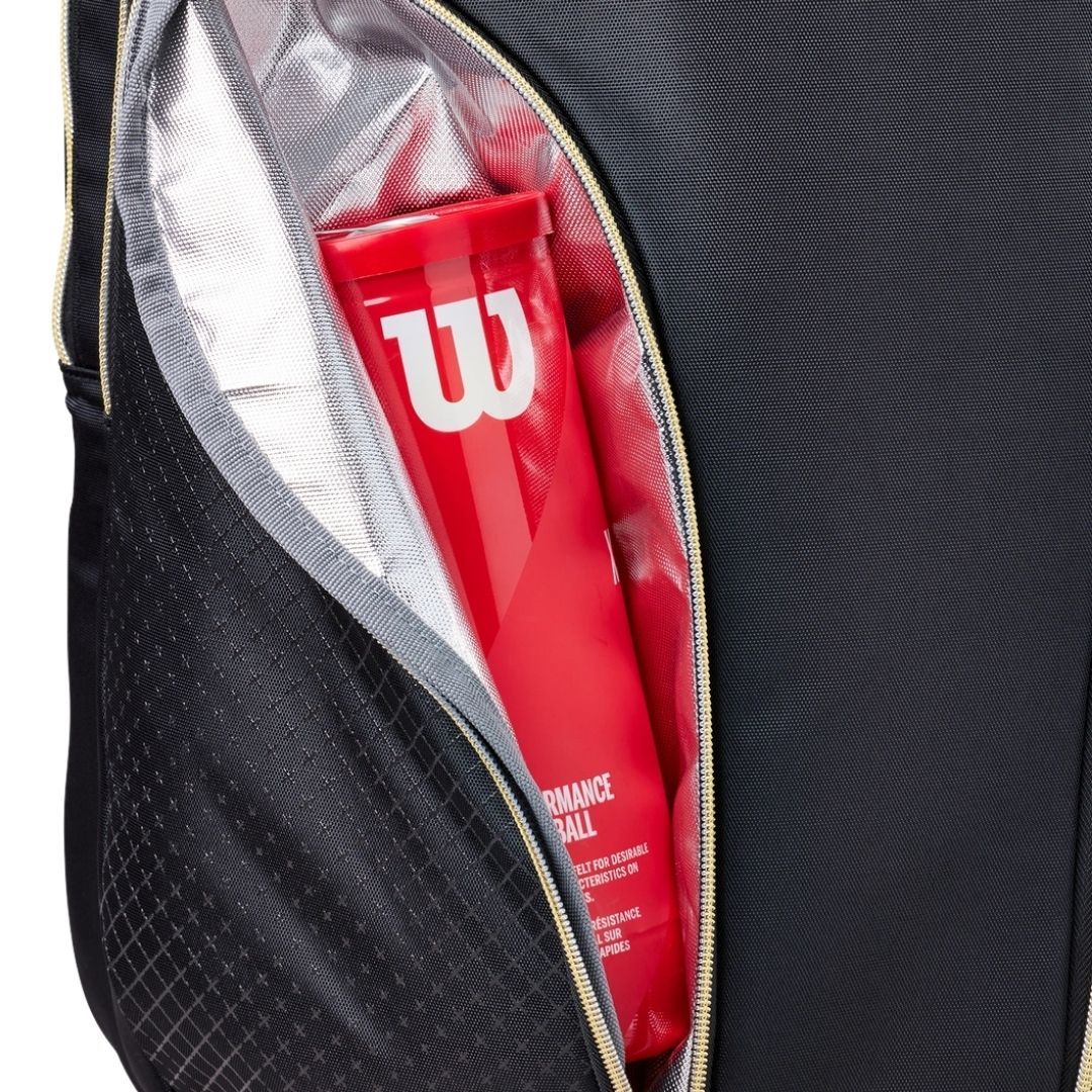 Wilson Defy V1 Padel Backpack (Black/Gold)