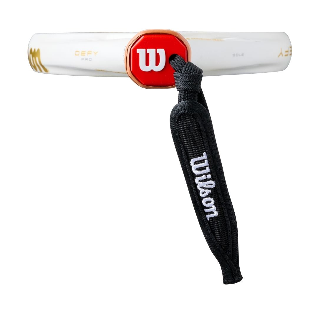 Wilson Defy Pro V1 SE Padel Racket White Black Gold