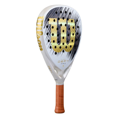 Wilson Defy Pro V1 SE Padel Racket White Black Gold