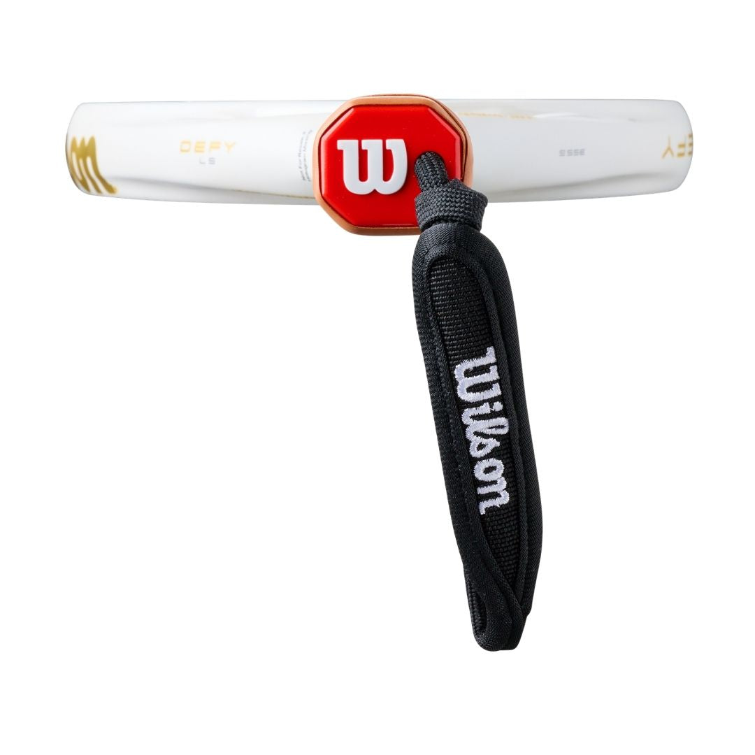 Wilson Defy LS V1 SE Padel Racket White Black Gold