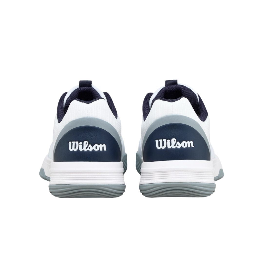 Wilson Courtglide Men Padel Shoes (White/Navy Blazer/Quarry)