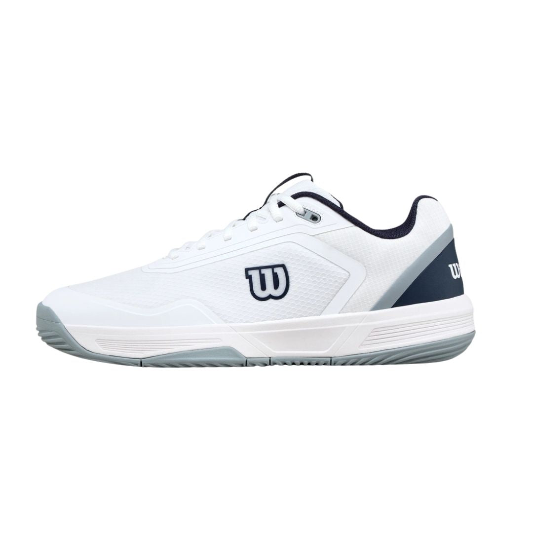 Wilson Courtglide Men Padel Shoes (White/Navy Blazer/Quarry)